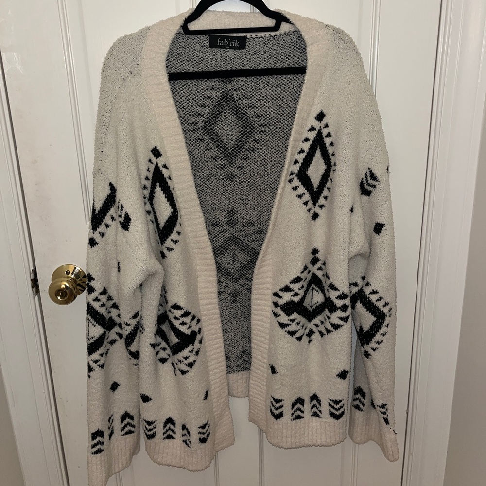 Fab’rik patterned sweater